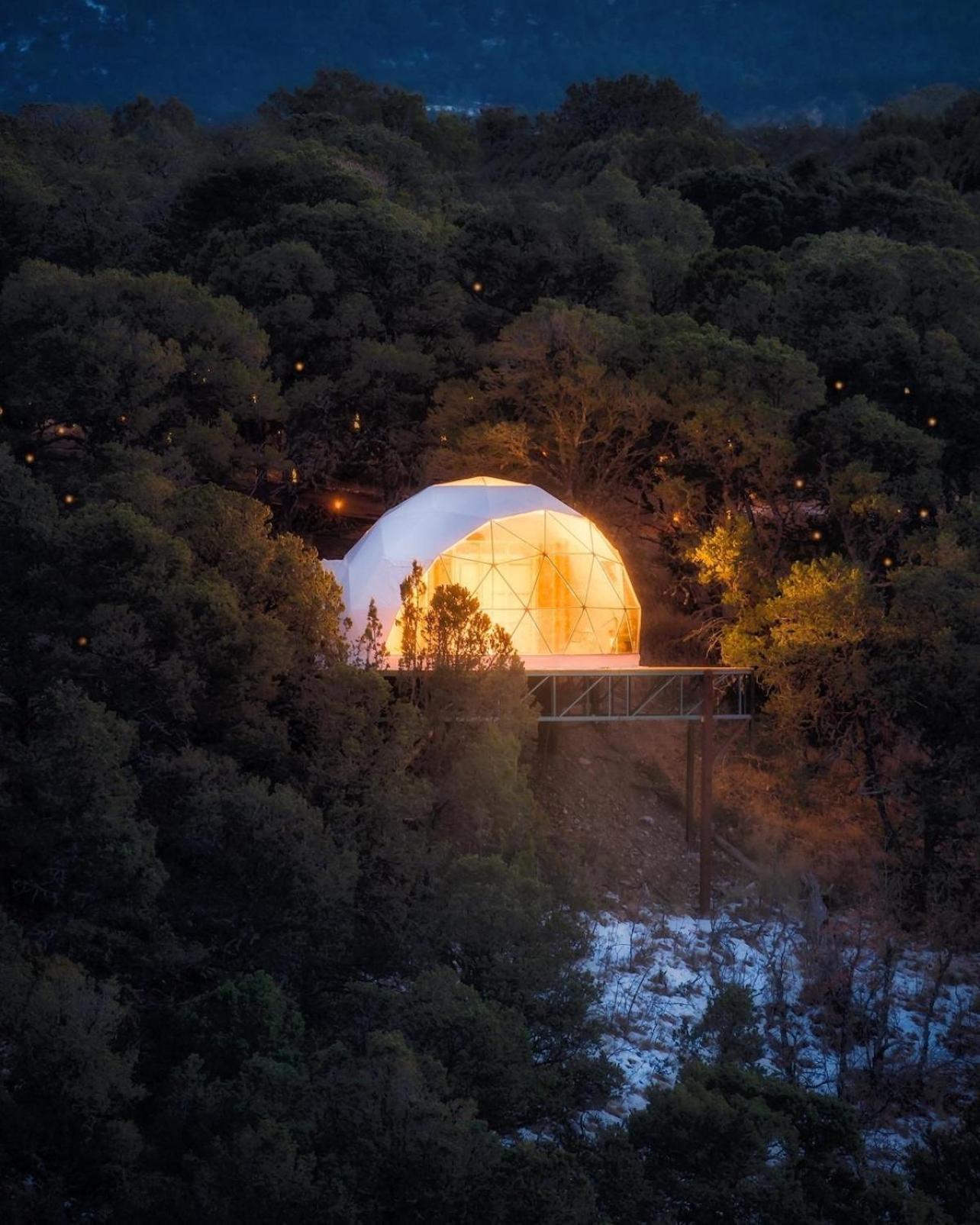 Zia Geo Dome At El Mistico Ranch, Glamping Βίλα Nogal Εξωτερικό φωτογραφία