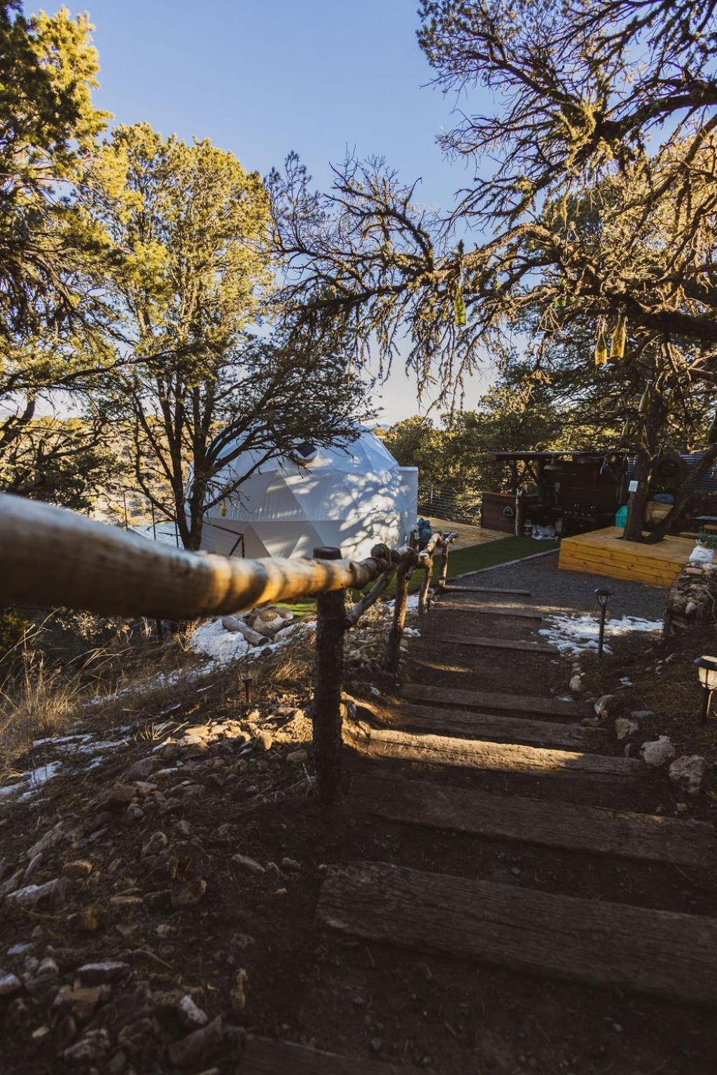 Zia Geo Dome At El Mistico Ranch, Glamping Βίλα Nogal Εξωτερικό φωτογραφία
