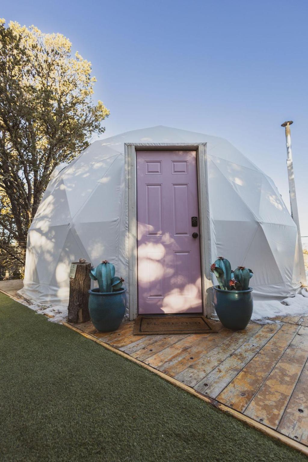 Zia Geo Dome At El Mistico Ranch, Glamping Βίλα Nogal Εξωτερικό φωτογραφία